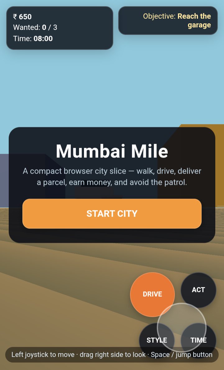 Mumbai Mile screenshot