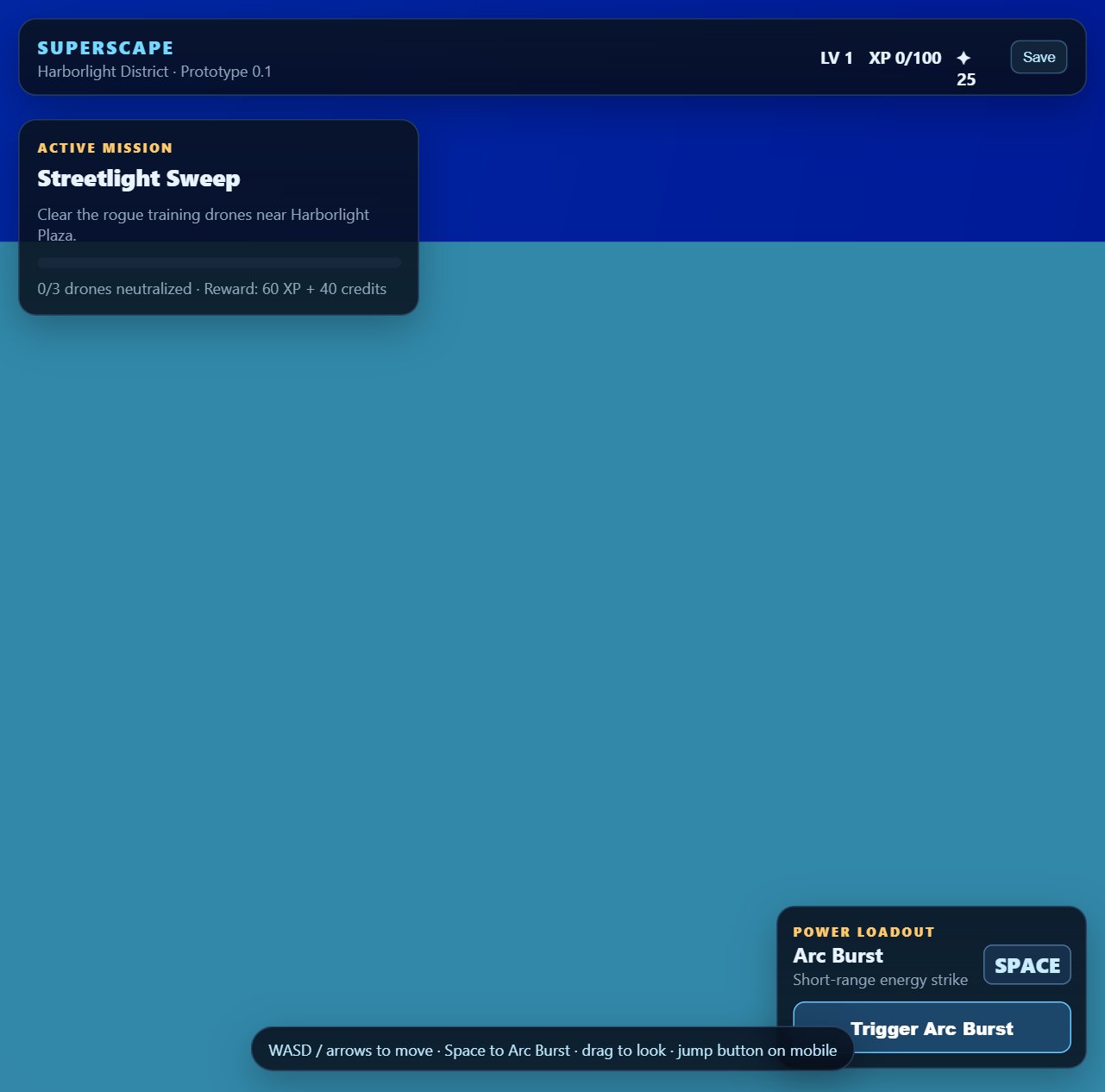 SuperScape screenshot
