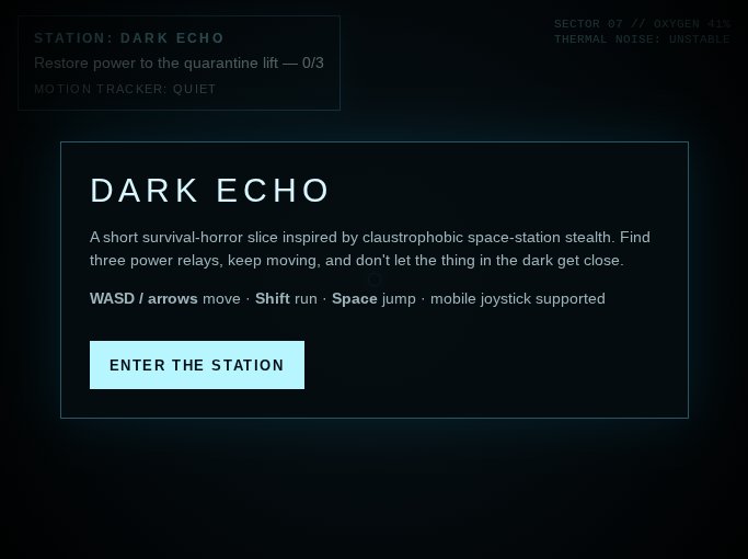 Dark Echo screenshot