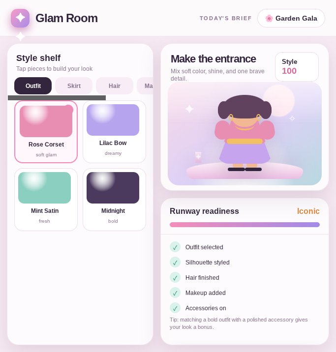 Glam Room screenshot