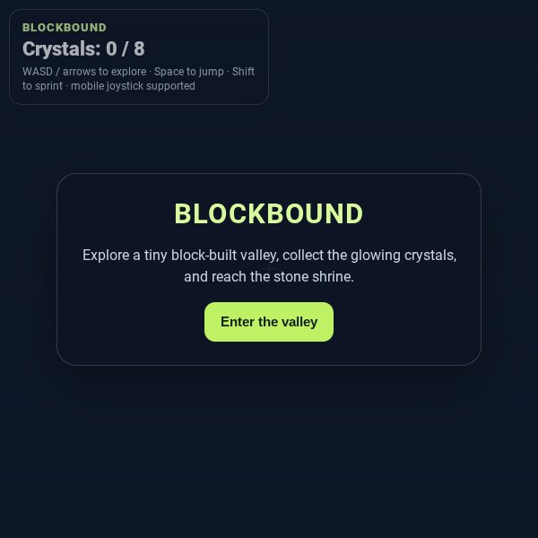 Blockbound screenshot