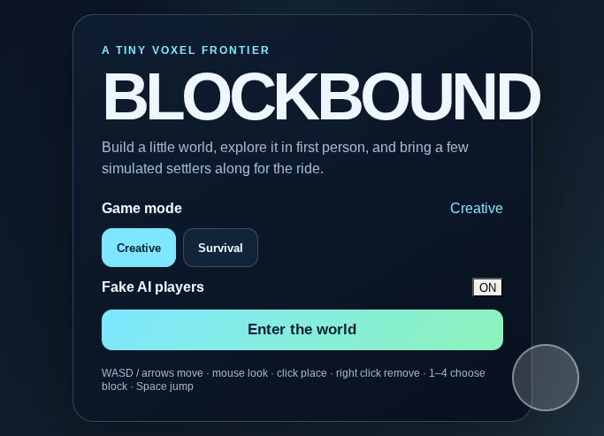 Blockbound screenshot