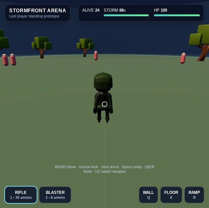 Stormfront Arena screenshot