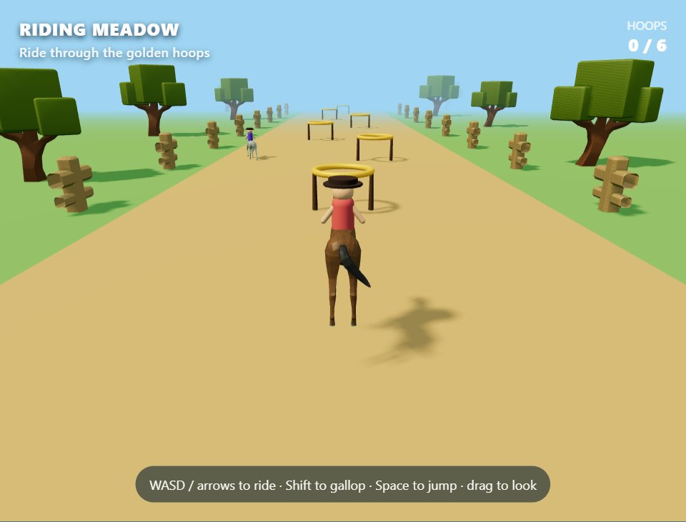 Riding Meadow screenshot