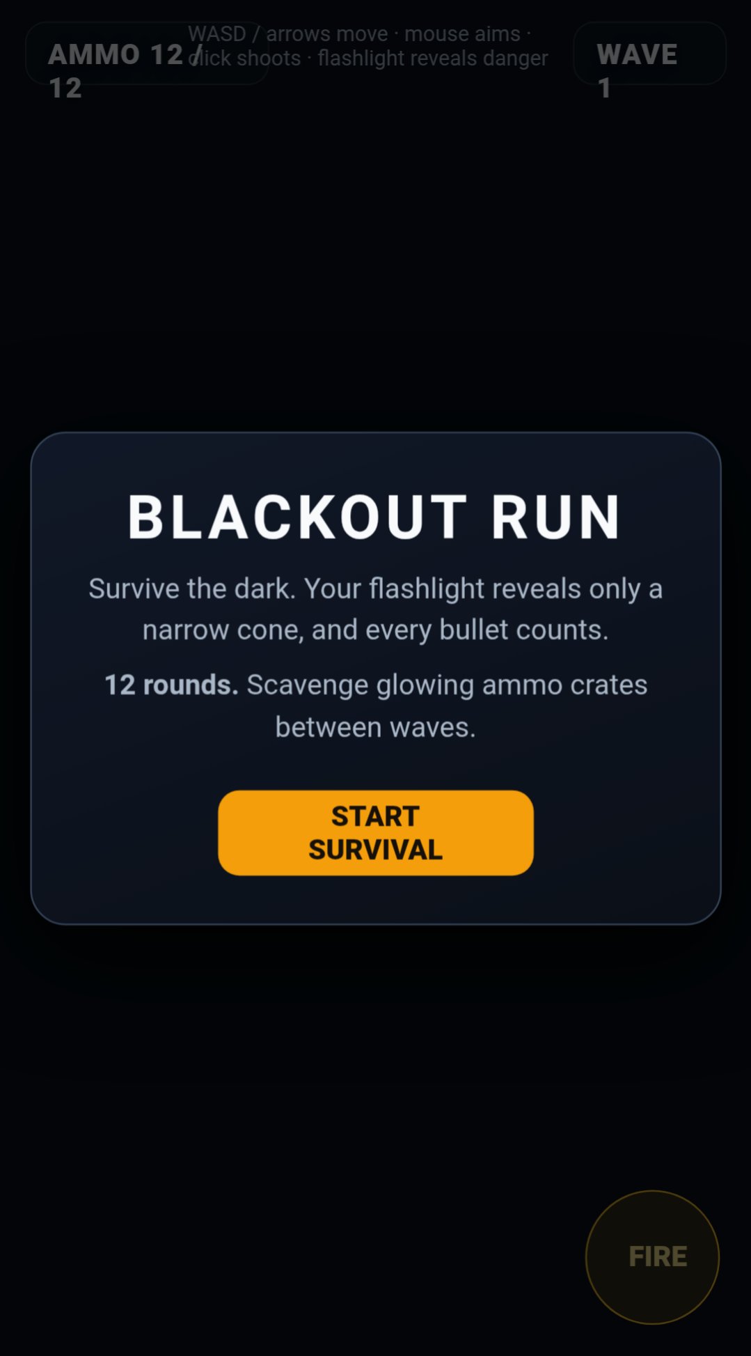 Blackout Run screenshot