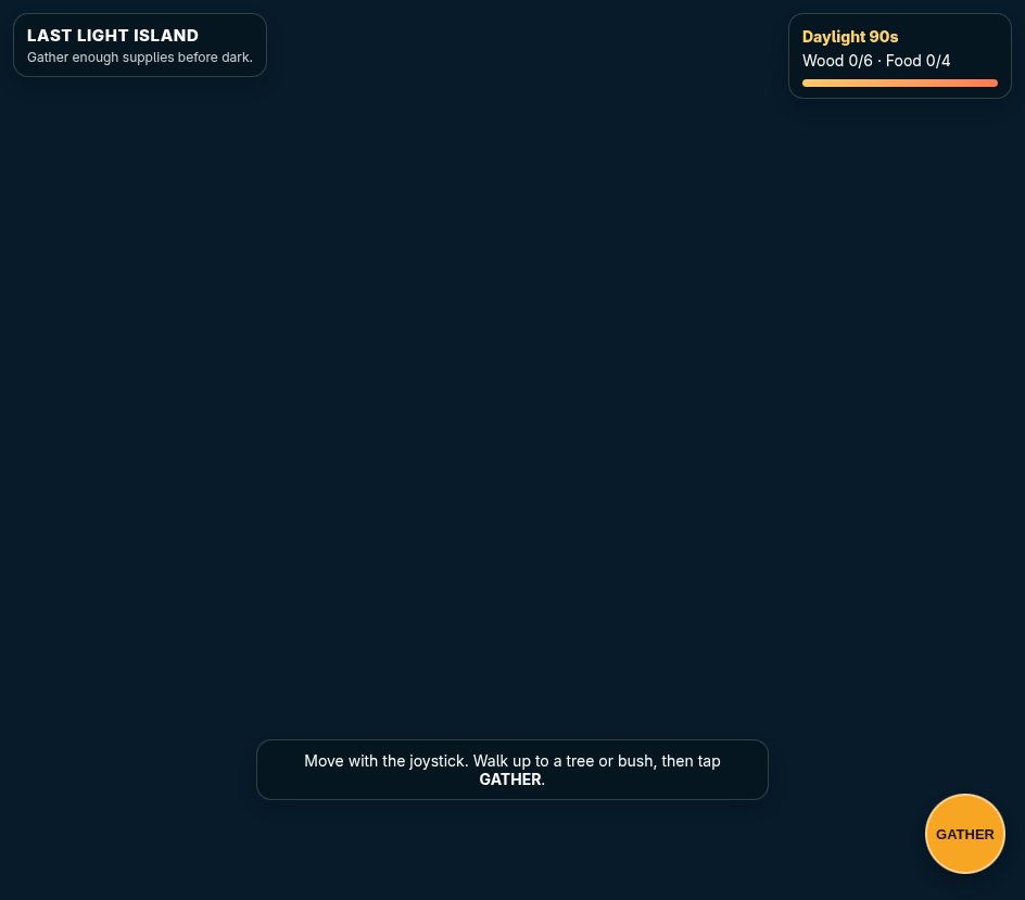 Last Light Island screenshot