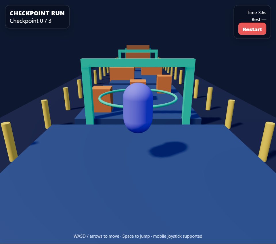 Checkpoint Run screenshot
