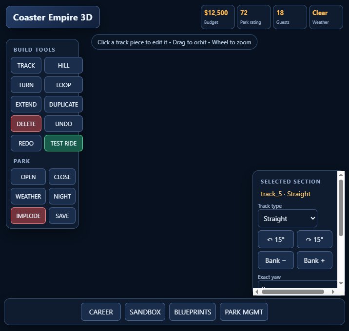 Coaster Empire 3D screenshot