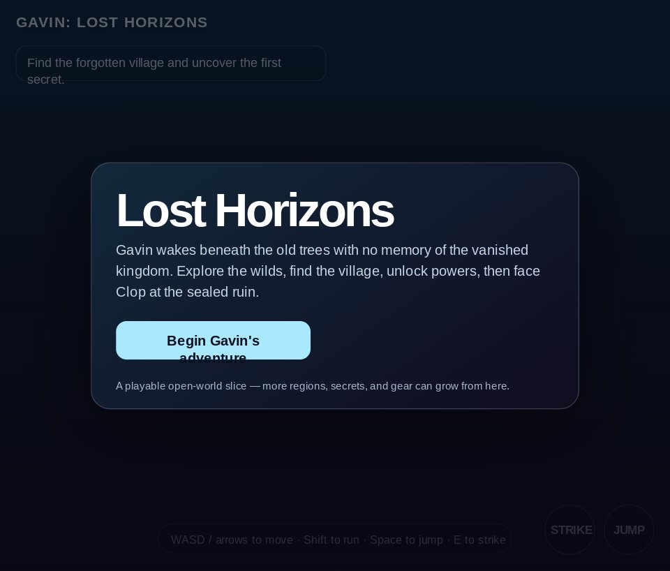 Lost Horizons screenshot
