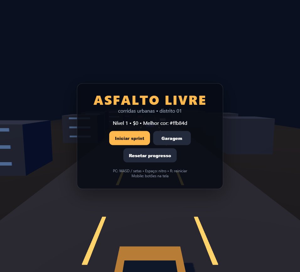 Asfalto Livre screenshot
