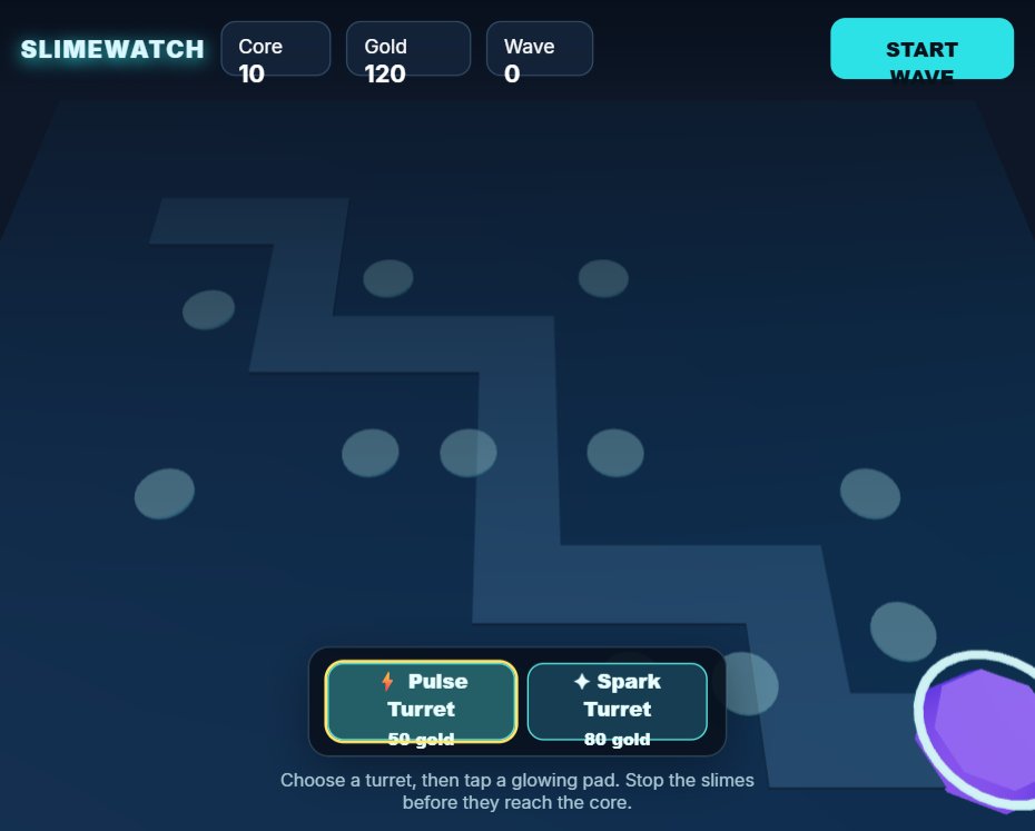 Slimewatch screenshot