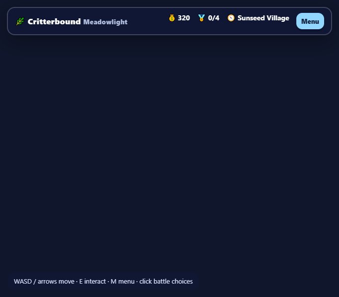 Critterbound screenshot