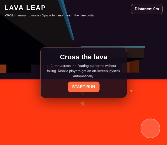 Lava Leap screenshot