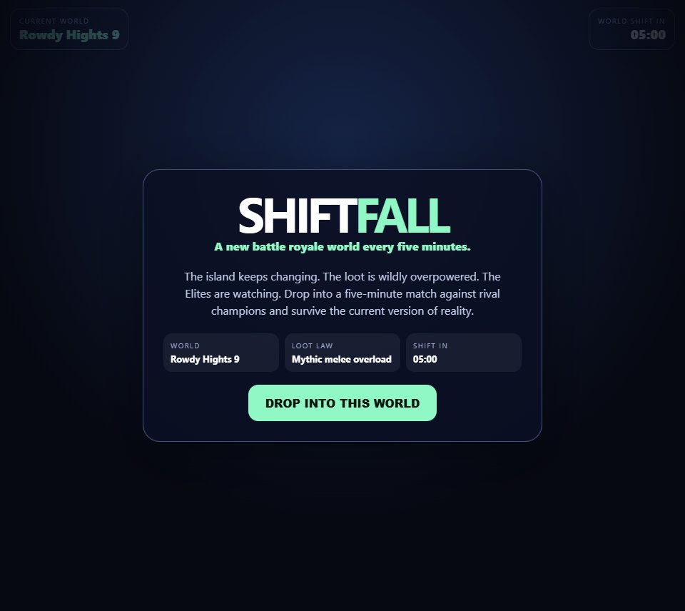 Shiftfall Royale screenshot