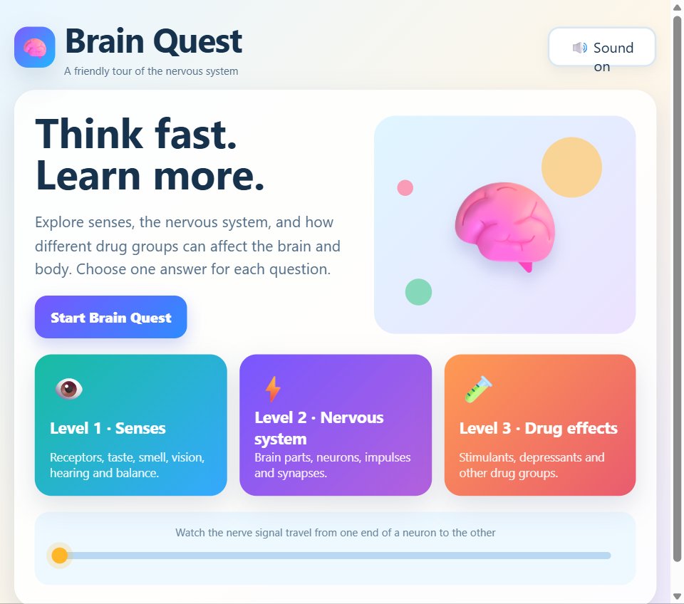 Brain Quest screenshot
