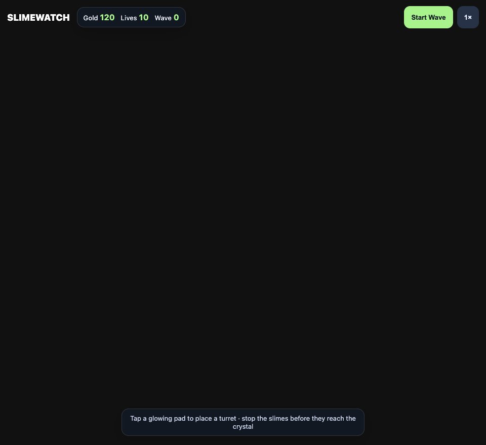 Slimewatch screenshot