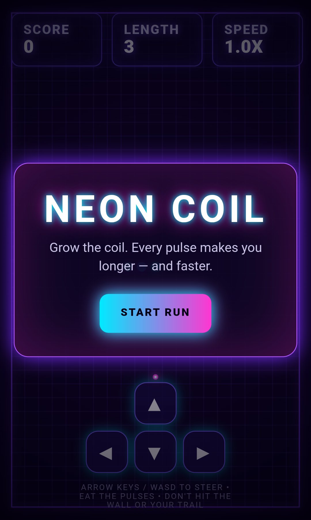 Neon Coil screenshot