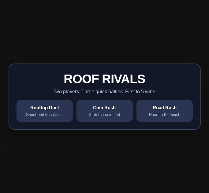 Roof Rivals screenshot