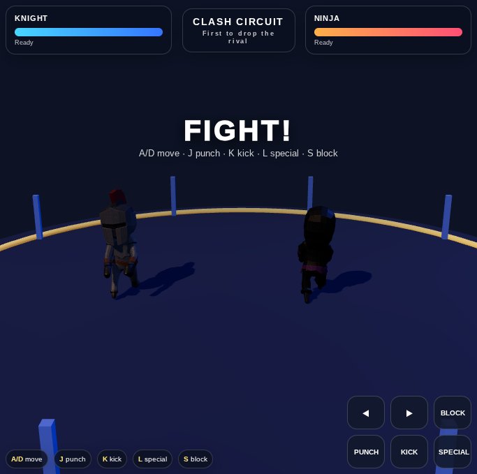 Clash Circuit 2D screenshot