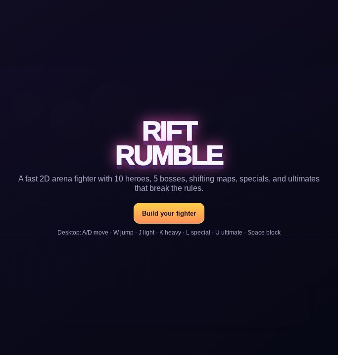 Rift Rumble screenshot