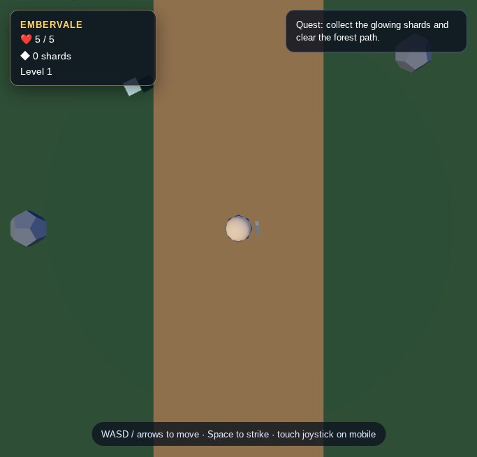 Embervale RPG screenshot
