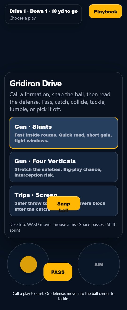 Gridiron Drive screenshot