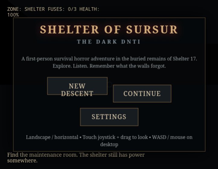 SHELTER OF SURSUR screenshot