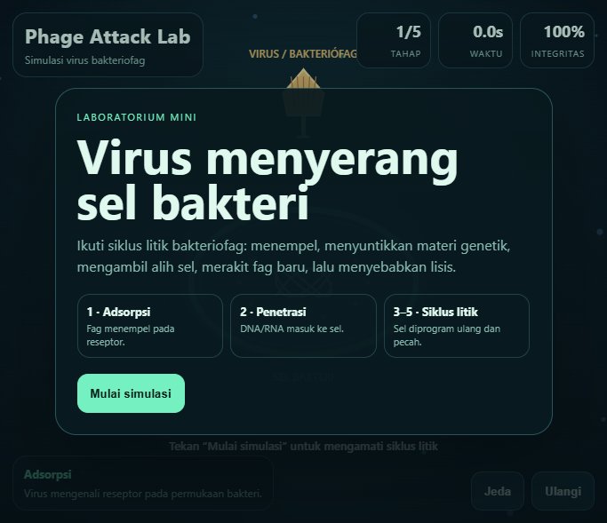 Phage Attack Lab screenshot