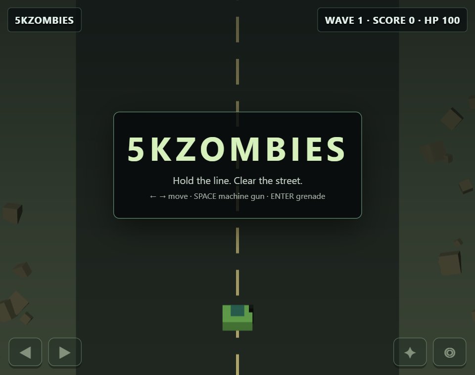 5KZombies screenshot