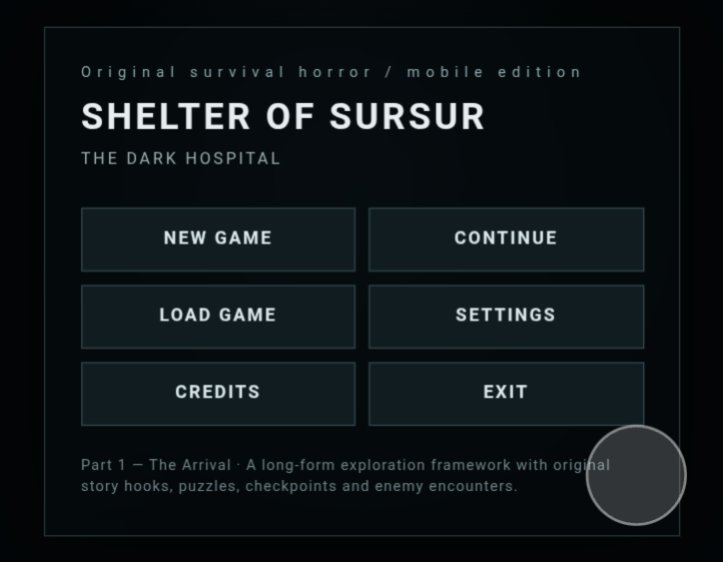 SHELTER OF SURSUR screenshot