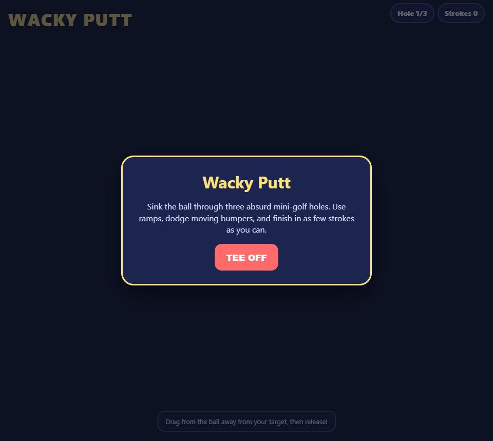 Wacky Putt screenshot