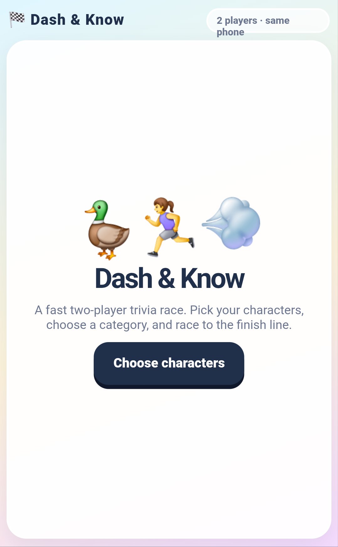 Dash & Know screenshot