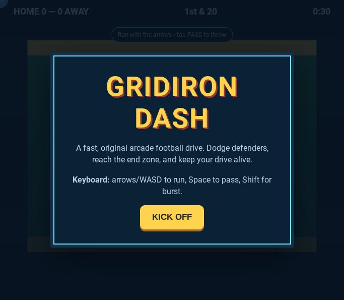 Gridiron Dash screenshot