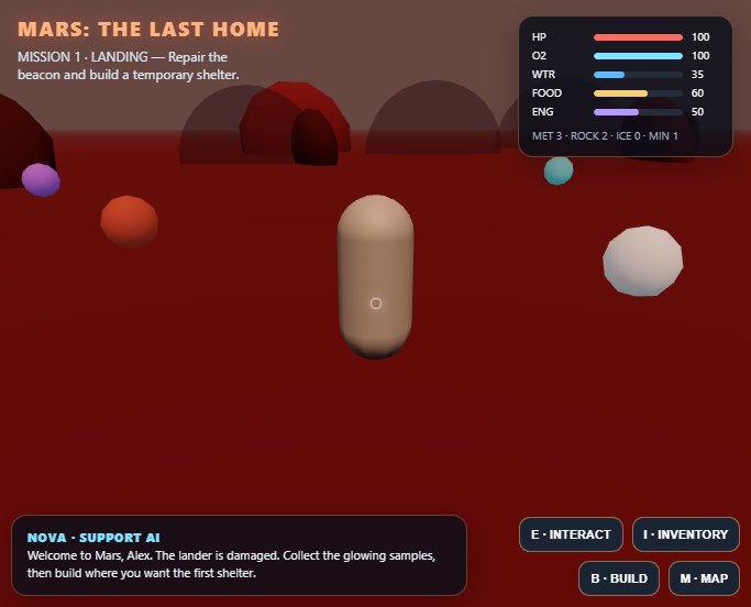 MARS: THE LAST HOME screenshot