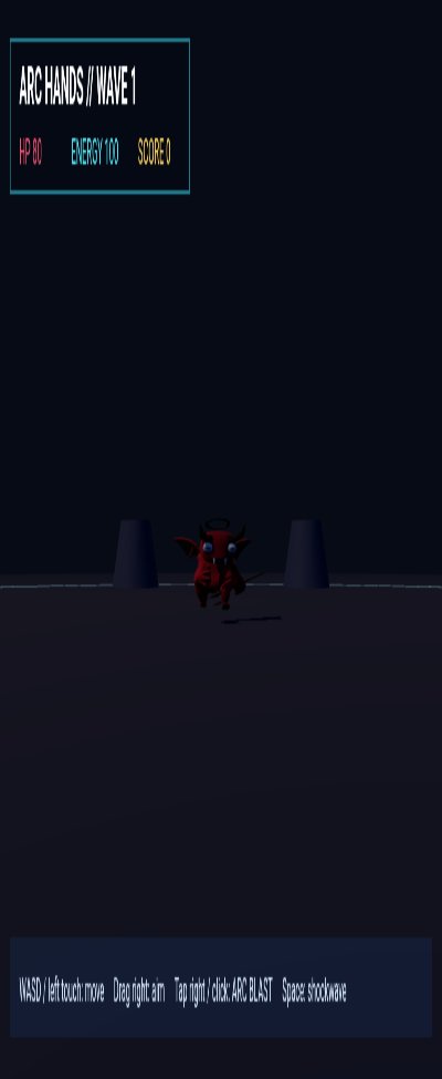Arc Hands screenshot