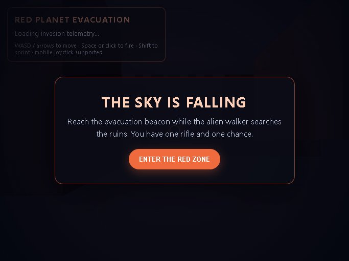 Red Planet Evacuation screenshot