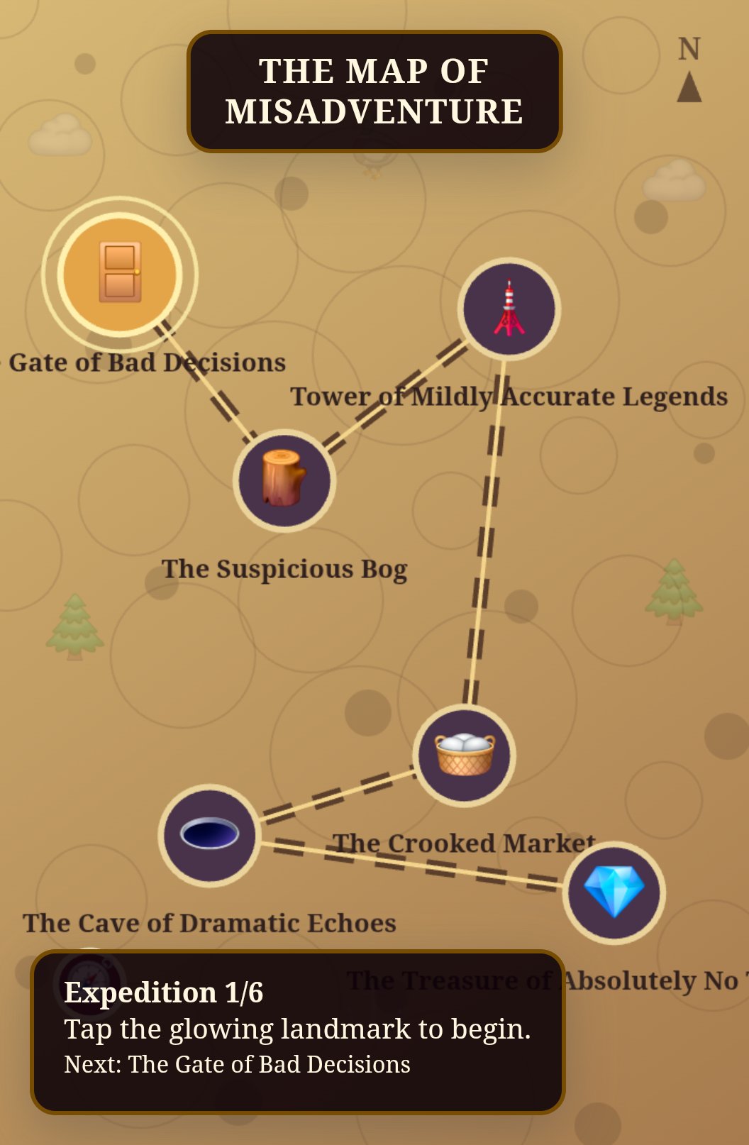Map of Misadventure