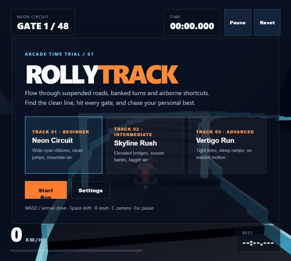 Rollytrack screenshot