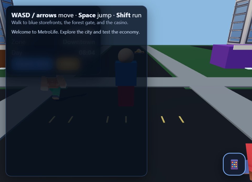 MetroLife screenshot
