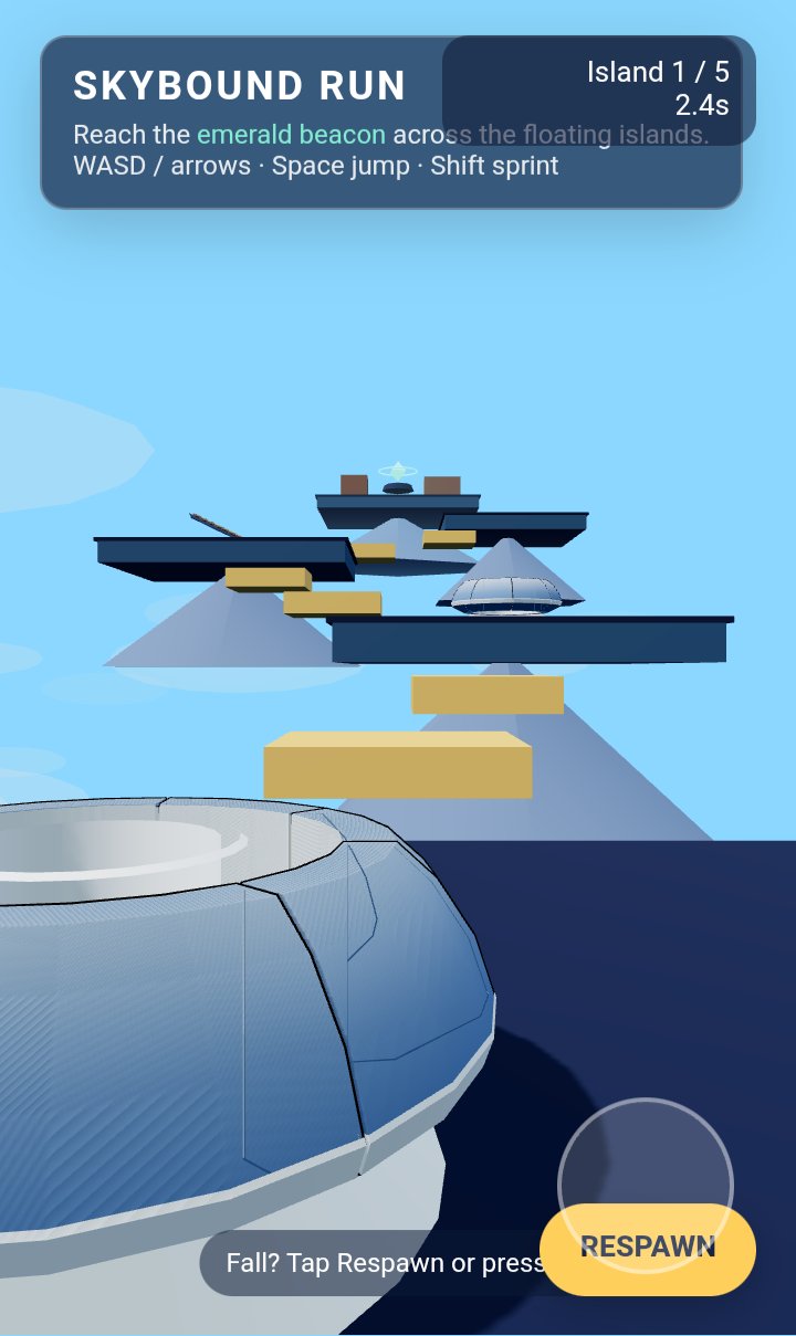 Skybound Run screenshot