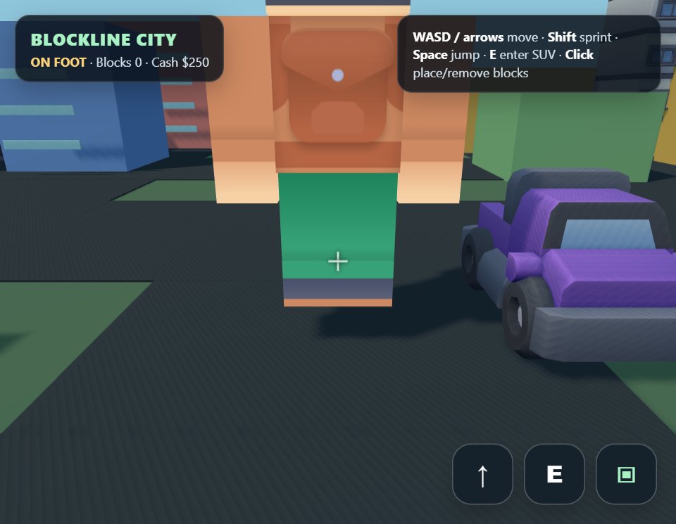 Blockline City screenshot