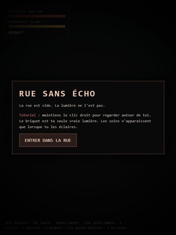 Rue Sans Écho screenshot