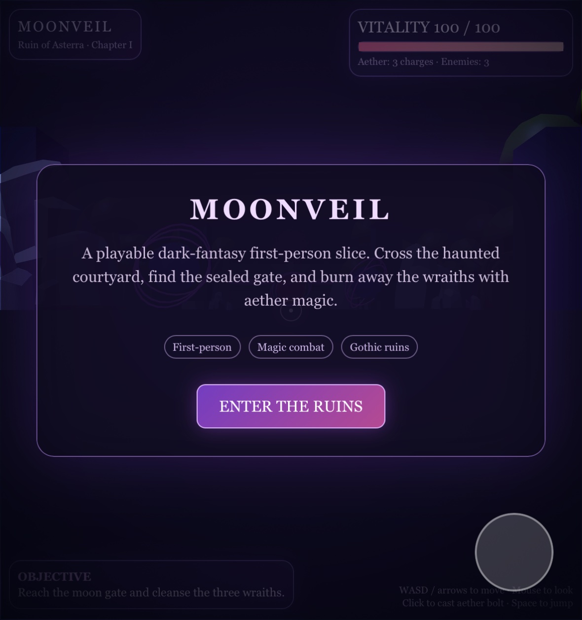 Moonveil screenshot