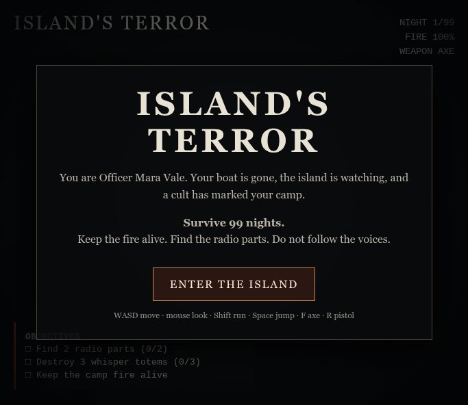 Island's Terror screenshot