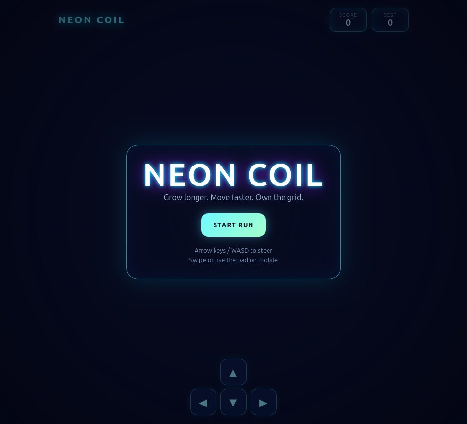 Neon Coil screenshot