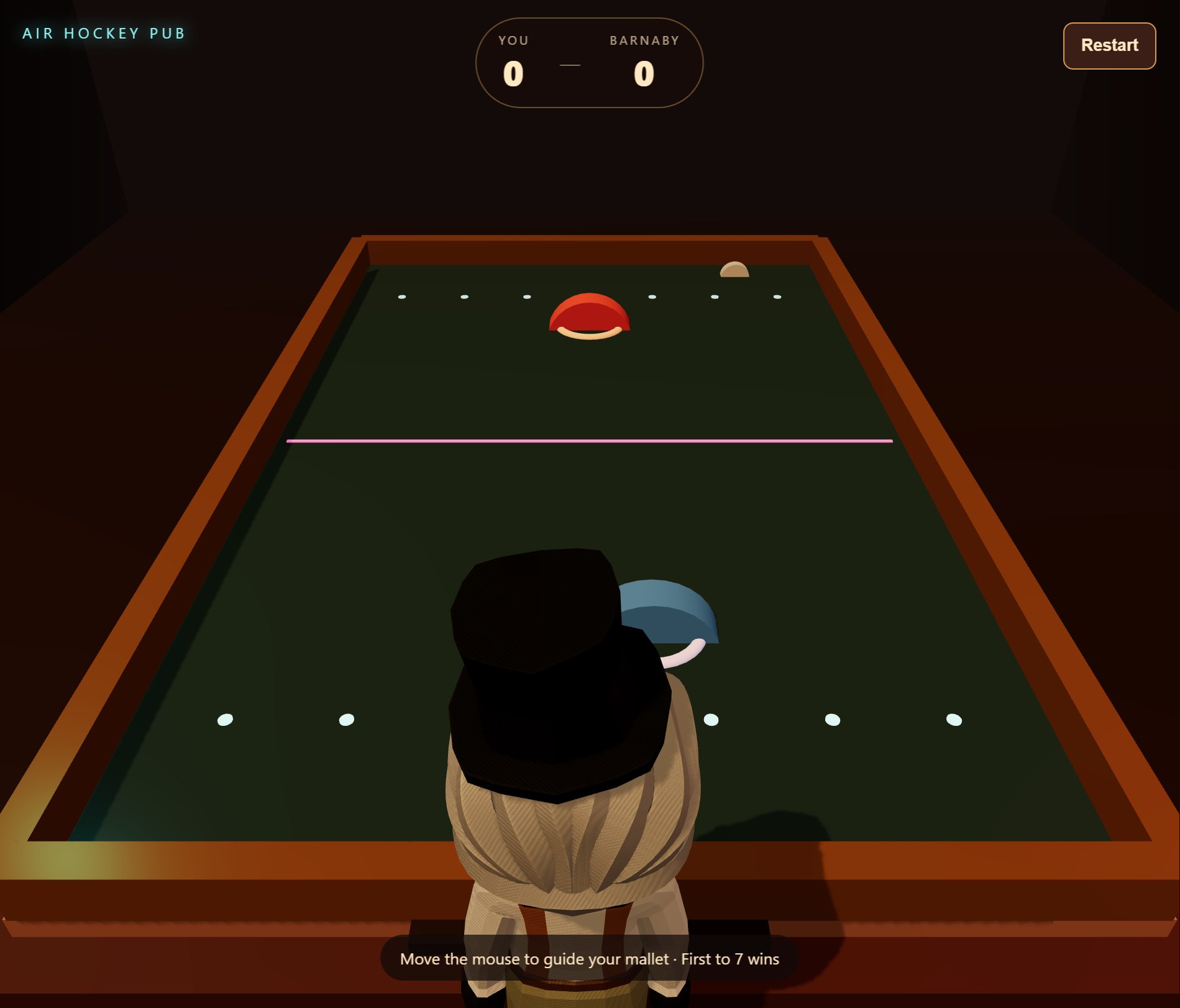 Air Hockey Pub screenshot