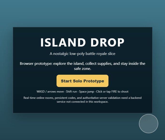 Island Drop screenshot