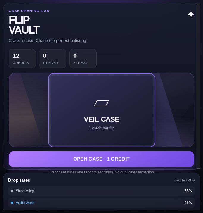Flip Vault