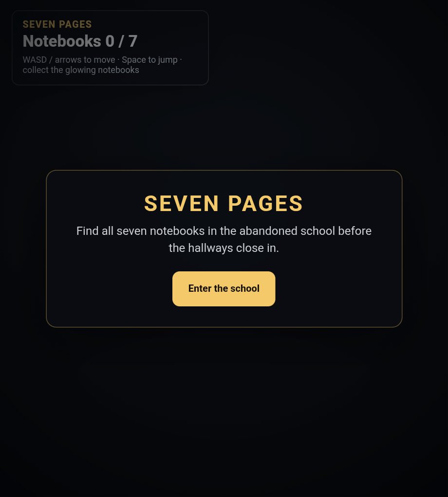 Seven Pages screenshot