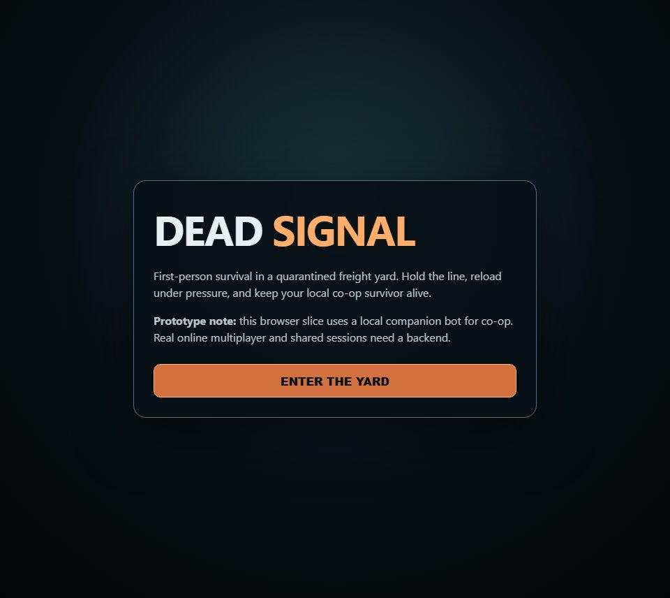 Dead Signal screenshot